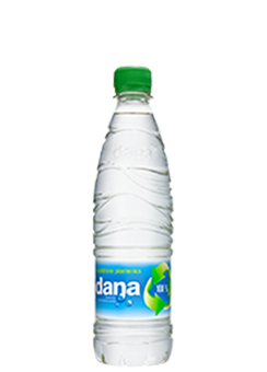 DANA naravna mineralna voda v 100 % reciklirani plastenki