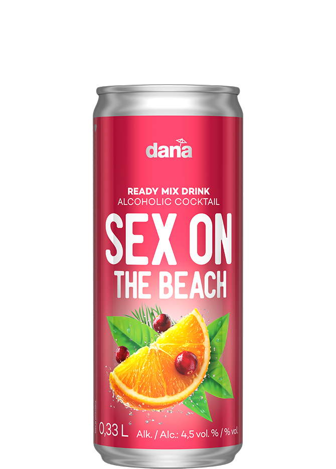 Dana Cocktail Sex on the beach, alk.: 4,5 % vol.