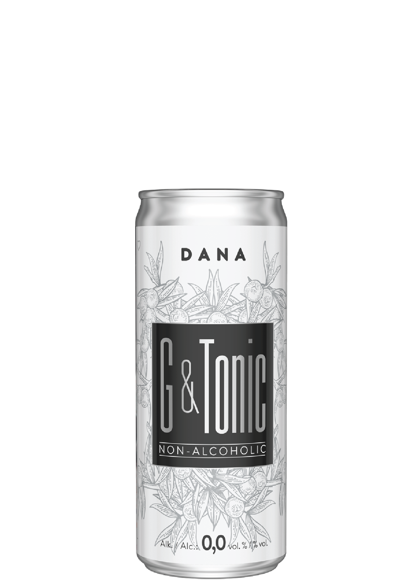 Dana Gin Tonik, alk: 0,0 vol. %