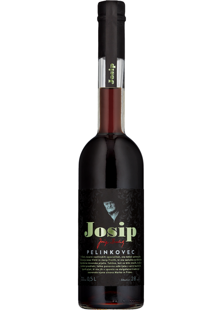 Josip pelinkovec , bitter liqueur, 28% vol.