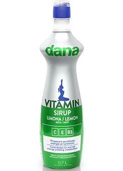 Dana Vitamin syrup, lemon, mint