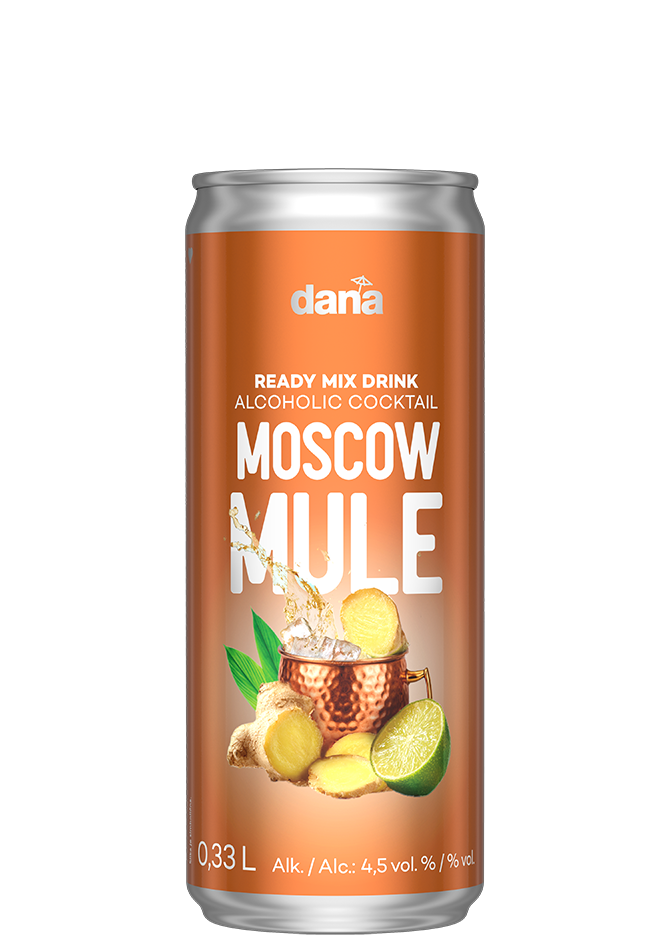 Dana Moscow Mule, alk.: 4,5 vol. %