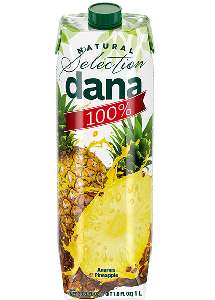 DANA 100% juice, pineapple