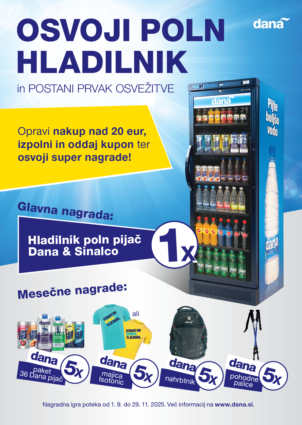 Nagrajenci prvega žrebanja nagradne igre