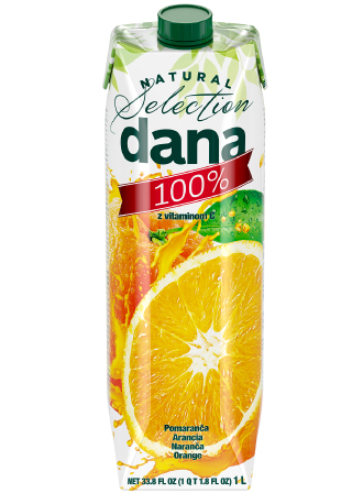 DANA 100% juice, orange